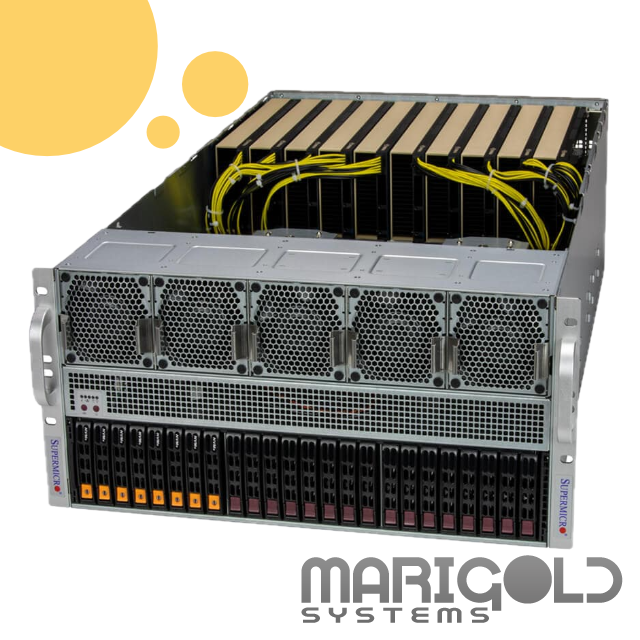 Supermicro GPU SuperServer SYS-521GE-TNRT 5U Rack Mount Server