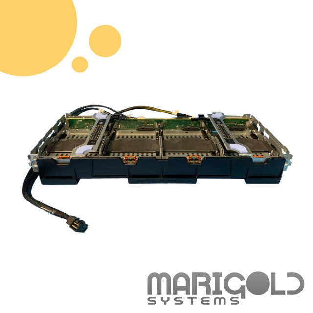 <b>Dell R740XD Midplane with 4x 3.5" with cables</b>